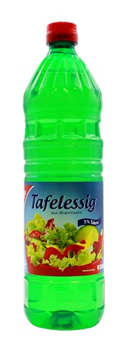 Gut und Günstig Tafelessig 5% aus Branntwein, 10er Pack (10 x 1 l) von ebaney