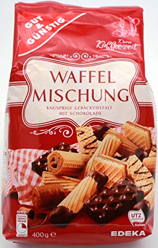 Gut & Günstig Waffelmischung, 10er Pack (10 x 400g) von Gut & Günstig