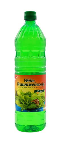 Gut & Günstig Wein-Branntweinessig 5%, 10er Pack (10 x 1 l) von Gut und Günstig