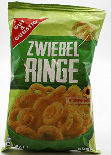 Gut & Günstig Zwiebelringe, 7er Pack (7 x 100g) von Gut & Günstig