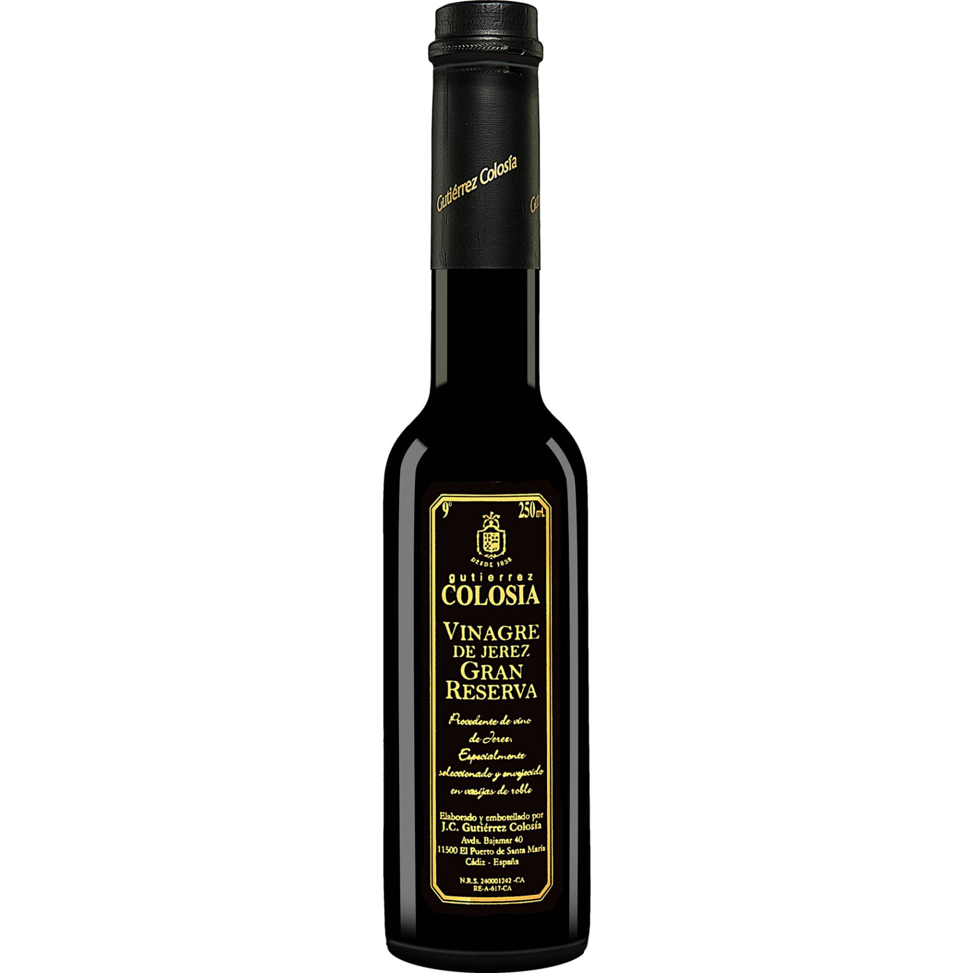 Vinagre de Jerez Gutiérrez-Colosía Gran Reserva - 0,25 L  0.25L aus Spanien von Gutiérrez Colosía