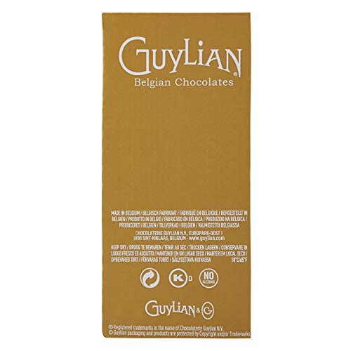 Guylian Belgian Chocolates Hazelnut (100g Schokoladentafel mit Haselnüssen) von GuyLian