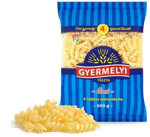 Fusilli Spirelli Orsó Nudeln 4 Eier Gyermelyi Ungarn 500g von Gyermelyi