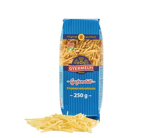 Streichholznudeln Gyufametélt Fischsuppennudeln 8 Eier Gyermelyi Ungarn 250g Streichholznudeln Gyufametélt Fischsuppennudeln 8 Eier Gyermelyi Ungarn 250g von Gyermelyi