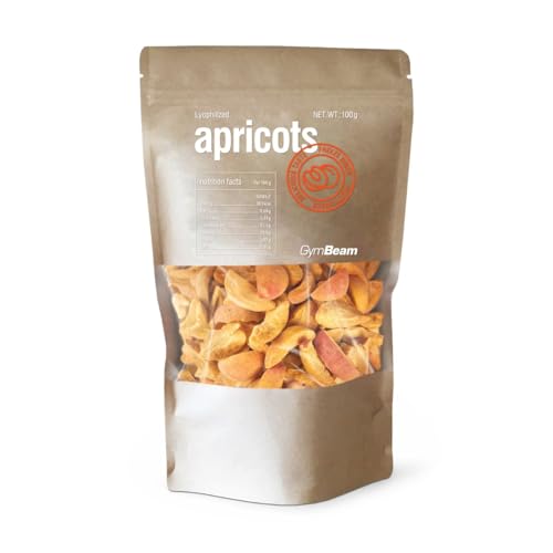 GymBeam Gefriergetrocknete Aprikosen - Lyophilisierte Aprikosen, knackige Trockenfrüchte ohne Zusatzstoffe, ideal zur Verfeinerung von Porridge-Bowls, Desserts und Snacks, 100 g GymBeam Gefriergetrocknete Aprikosen - Lyophilisierte Aprikosen, knackige Trockenfrüchte ohne Zusatzstoffe, ideal zur Verfeinerung von Porridge-Bowls, Desserts und Snacks, 100 g von GymBeam