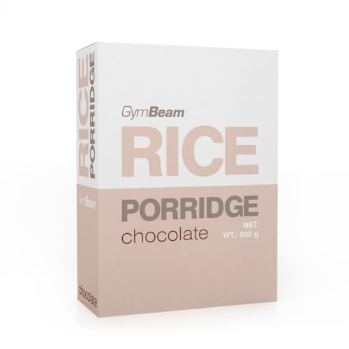 GymBeam Reis Porrige - Instant Brei für schnelle Zubereitung, leicht verdaulich, ideal als Frühstück oder gesunder Snack, Glutenfrei (Chocolate) von GymBeam