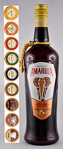 Amarula Fruit Cream Likör + 9 Edelschokoladen in 9 Variationen von H-BO