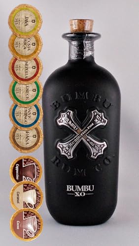 Bumbu XO 18 Jahre 700ml Rum + 9 Edelschokoladen in 9 Sorten von H-BO