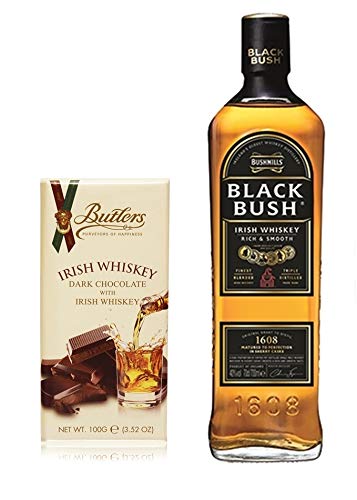 Bushmills Black Bush irischer Whiskey + Whiskey Schokolade von H-BO