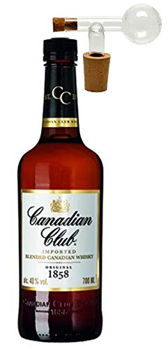 Canadian Club kanadischer Whisky + 1 Glaskugelportionierer zum feinen Dosieren von H-BO
