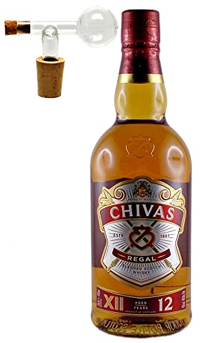 Chivas Regal 12 Jahre Scotch Whisky + Glaskugelportionierer zum feinen Dosieren von H-BO