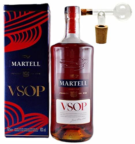 Cognac Martell VSOP + Glaskugelportionierer zum feinen Dosieren Cognac Martell VSOP + Glaskugelportionierer zum feinen Dosieren von H-BO