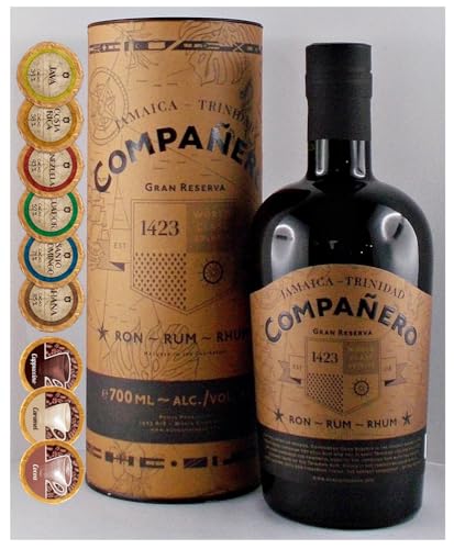 Companero Gran Reserva Rum + 9 Edelschokoladen in 9 Geschmacksvariationen Companero Gran Reserva Rum + 9 Edelschokoladen in 9 Geschmacksvariationen von H-BO