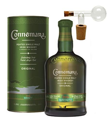 Connemara Original peated irischer Single Malt Whiskey +1 Glaskugelportionierer zum feinen Dosieren Connemara Original peated irischer Single Malt Whiskey +1 Glaskugelportionierer zum feinen Dosieren von H-BO