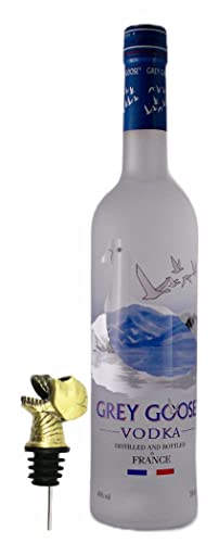Grey Goose Vodka + Ausgießer Totenkopf Schädel von H-BO