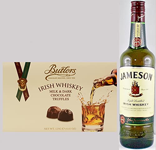Jameson John irischer Whiskey + Irish Whiskey Truffles Pralinen von H-BO