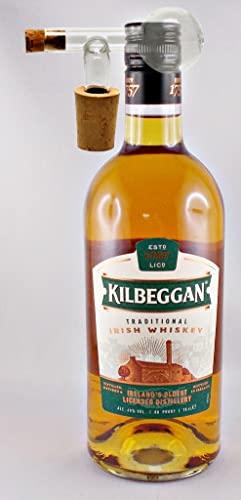 Kilbeggan Irischer Whiskey + Glaskugelportionierer zum feinen Dosieren von H-BO