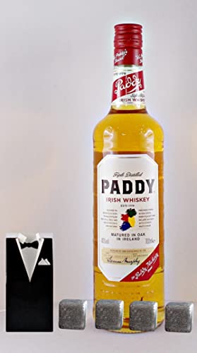 Paddy 7 Jahre irischer Blend Whiskey + 4 Kühlsteinen im Smoking von H-BO