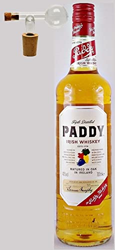 Paddy 7 Jahre irischer Blend Whiskey + Glaskugelportionierer zum feinen Dosieren von H-BO