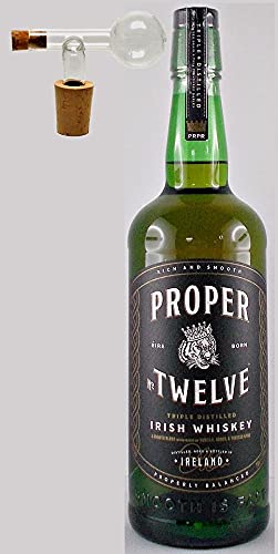 Proper No.12 irischer Blend Whiskey + 1 Glaskugelportionierer von H-BO