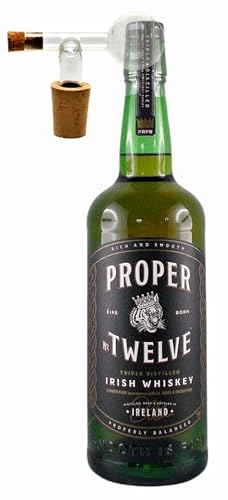 Proper No.12 irischer Blend Whiskey + 1 Glaskugelportionierer zum feinen Dosieren von H-BO