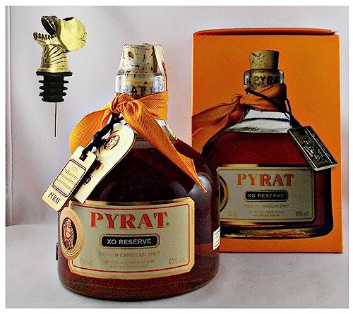 Pyrat Rum XO Reserve + 1 Ausgießer Totenkopf von H-BO