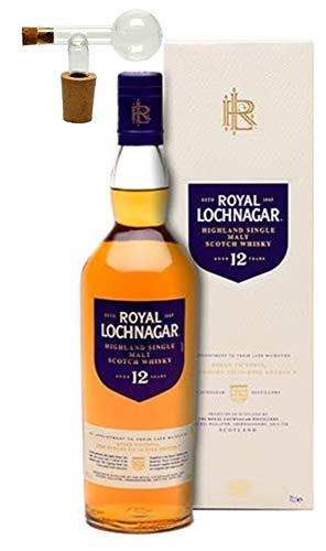 Royal Lochnagar 12 Jahre Single Malt Whisky + 1 Glaskugelportionierer zum feinen Dosieren von H-BO