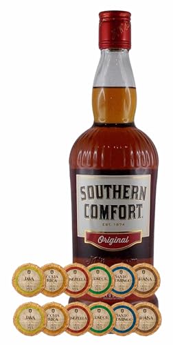 Southern Comfort Whiskeylikör + 12 Edelschokoladen in 6 Variationen Southern Comfort Whiskeylikör + 12 Edelschokoladen in 6 Variationen von H-BO