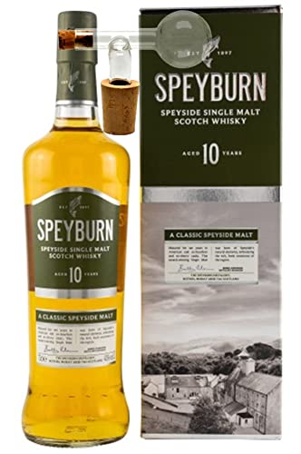 Speyburn 10 Jahre Single Malt Whisky + 1 Glaskugelportionierer von H-BO