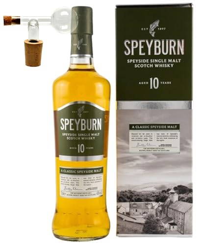 Speyburn 10 Jahre Single Malt Whisky + 1 Glaskugelportionierer von H-BO