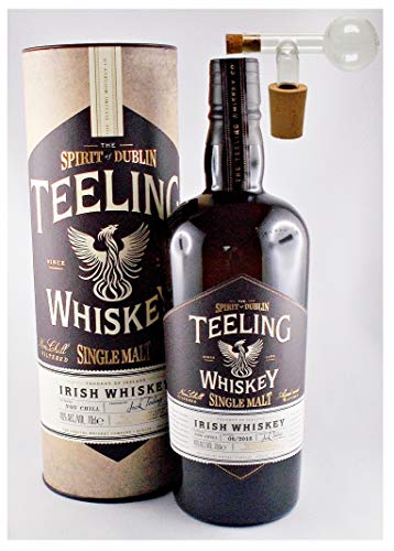 Teeling irischer Single Malt Whiskey + 1 Glaskugelportionierer von H-BO