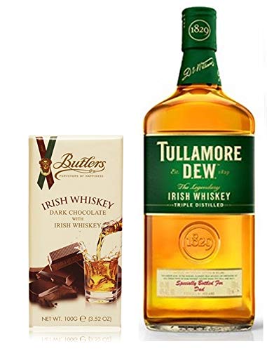 Tullamore Dew irischer Whiskey + Whiskey Schokolade von H-BO