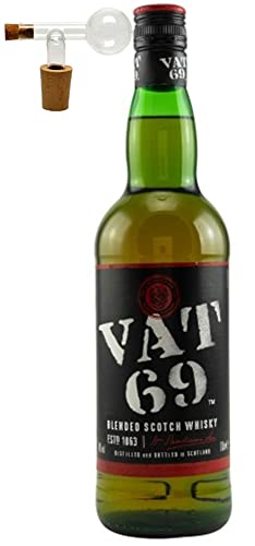 VAT 69 Scotch Whisky + 1 Glaskugelportionierer von H-BO