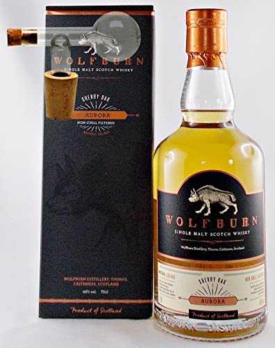Wolfburn Northland Single Malt Whisky + 1 Glaskugelportionierer von H-BO