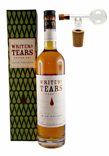 Writers Tears Copper Pot Irischer Whiskey + 1 Glaskugelportionierer zum feinen Dosieren von H-BO