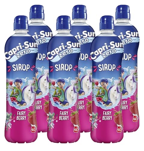 Capri-Sun Fairy Berry Zero Sirup 8x600ml von H-O