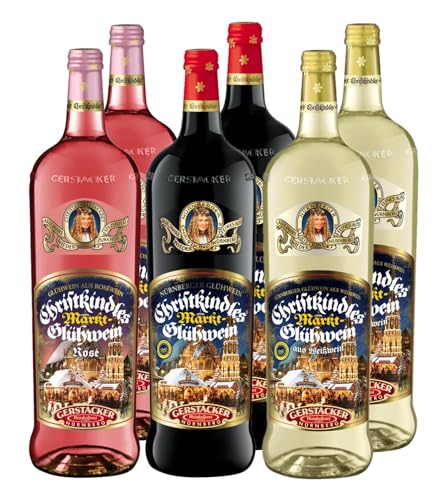 GERSTACKER Christkindles® Markt-Glühwein-Mix (6 x 1l) von H-O