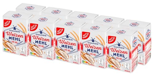 Gut & Günstig Qualitäts Weizenmehl Type 405 10 x 1000g von H-O