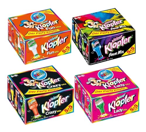 Kleiner Klopfer Party Mix 4 x 25 x 20ml von H-O