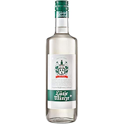 Lütje Minze Pfefferminz-Likör 50% vol 0,7l von Lütje