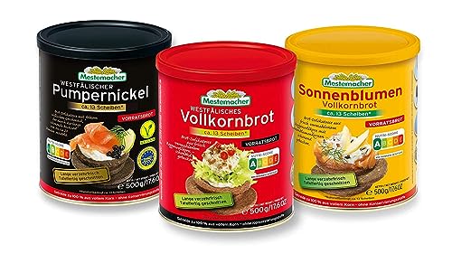 Mestemacher Probierset 3 x 500g Mestemacher Probierset 3 x 500g von H-O
