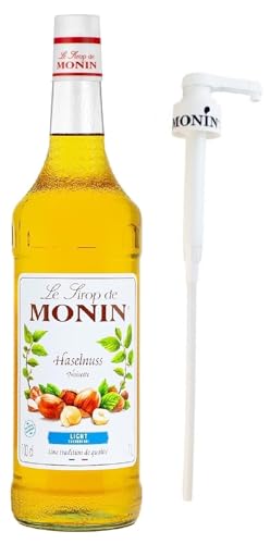 Monin Haselnuss Light 1x1l mit Pumpe von H-O