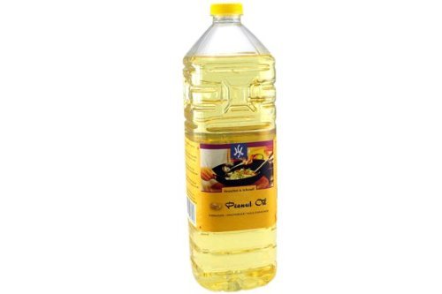 6er Pack 100% Erdnuss-Öl [6x 1000ml] Erdnussöl ~ Peanut Oil ~ Wok Öl von H & S