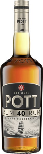 Pott Rum 40% vol. 0,7 l von H. H. Pott