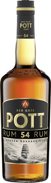 Pott Rum 54% vol. 0,7 l von H. H. Pott