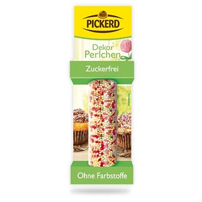 Zuckerfreie Dekor-Perlchen 1x 33 g von ebaney