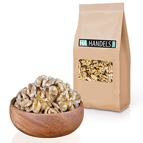 Walnüsse naturbelassen ganz geschält ohne Schale ungeschwefelt ohne Zucker ungesalzen zum Backen wiederverschließbare Verpackung 1kg - 5kg (1kg) von HA Handels GmbH