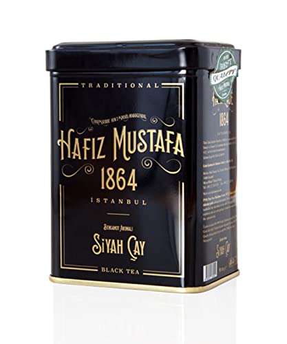 Hafiz Mustafa 1864 Istanbul, Anatolischer Bergamotte Aroma Türkischer Schwarztee, Geschenkidee zum Geburtstag, Weihnachten von HAFIZ MUSTAFA 1864 ISTANBUL