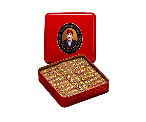 Hafiz Mustafa 1864 Istanbul, Türkisches Entzücken, Dessertsnacks, Osmanischer Kadaif - Türkisches Süßigkeitentablett, Geschenkideen für Geburtstag, Weihnachten von HAFIZ MUSTAFA 1864 ISTANBUL