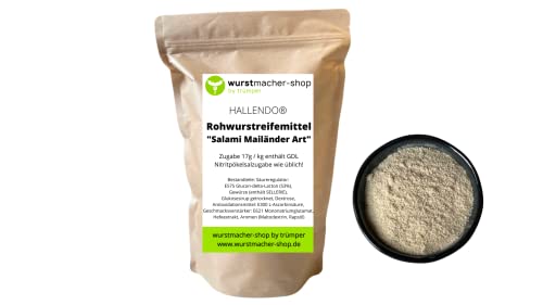 Salamigewürz (Rohwurstreifemittel) nach Mailänder Art mit GDL - 250g | wurstmacher-shop by trümper HALLENDO® von HALLENDO